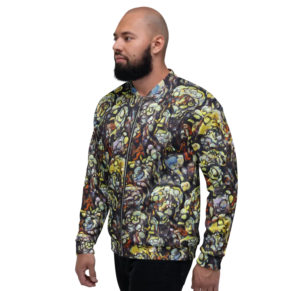 Nightfire Organics on Bomber Jacket — Left