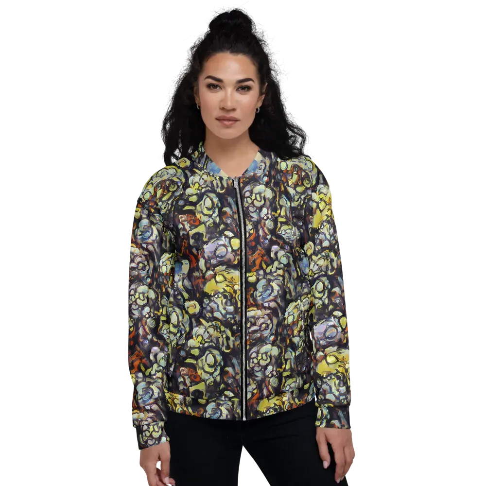 Nightfire Organics on Bomber Jacket — Front