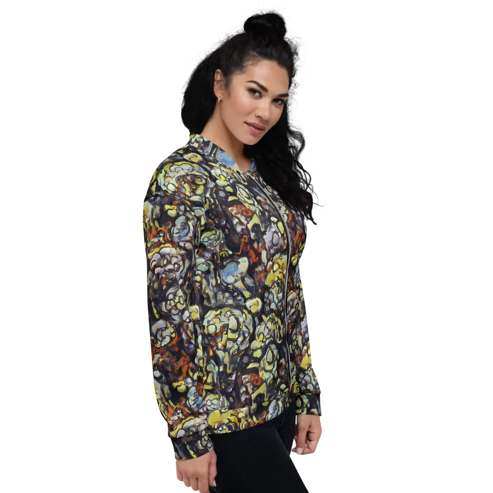 Nightfire Organics on Bomber Jacket — Right