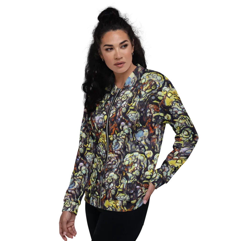 Nightfire Organics on Bomber Jacket — Left