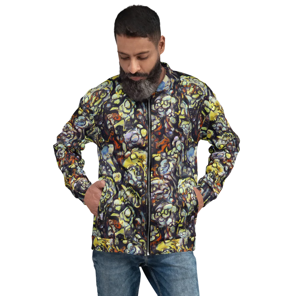 Nightfire Organics on Bomber Jacket — Front