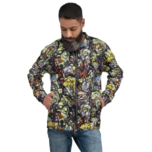 Nightfire Organics on a Bomber Jacket