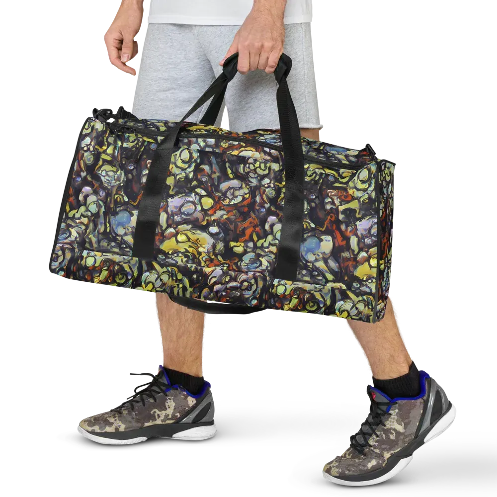 Nightfire Organics on Duffle Bag — Front