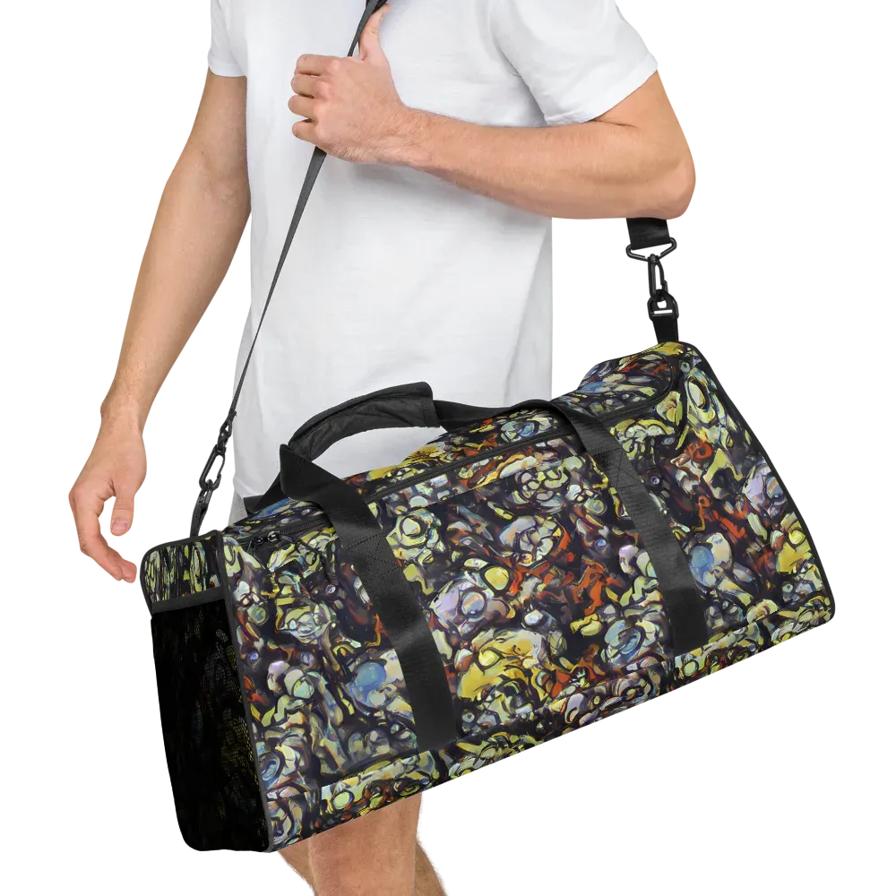 Nightfire Organics on Duffle Bag — Right Front