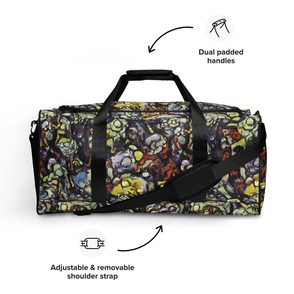 Nightfire Organics on Duffle Bag — Front