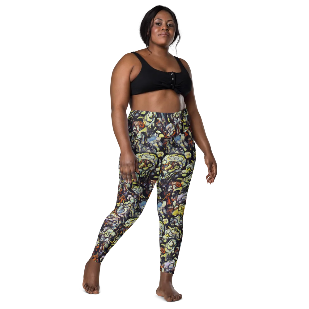 Nightfire Organics on Leggings with Pockets — Front