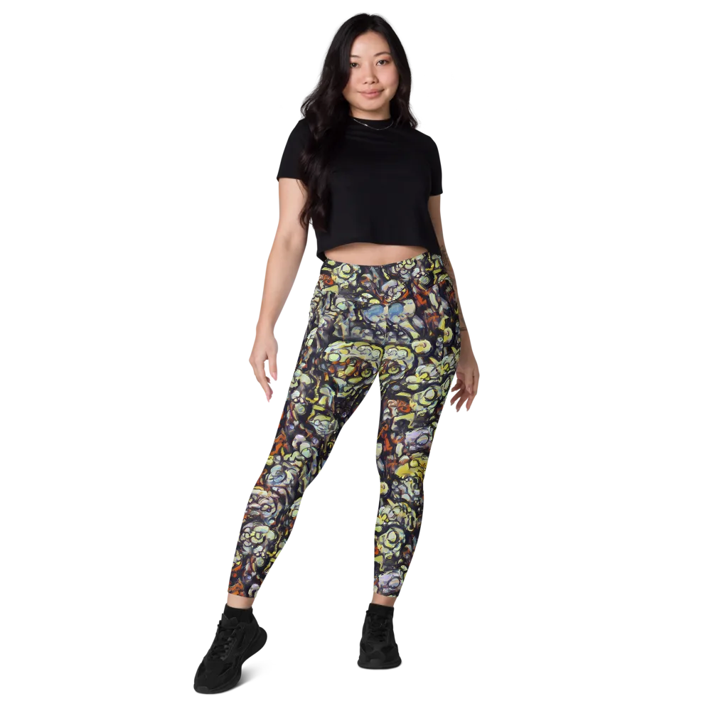 Nightfire Organics on Leggings with Pockets — Front