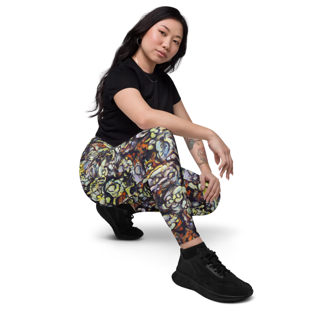 Nightfire Organics on Leggings with Pockets — Right Front