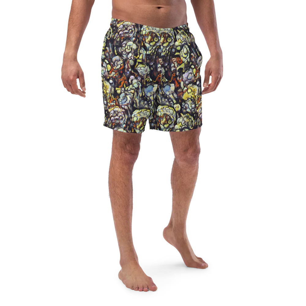 Nightfire Organics on Swim Trunks — Front