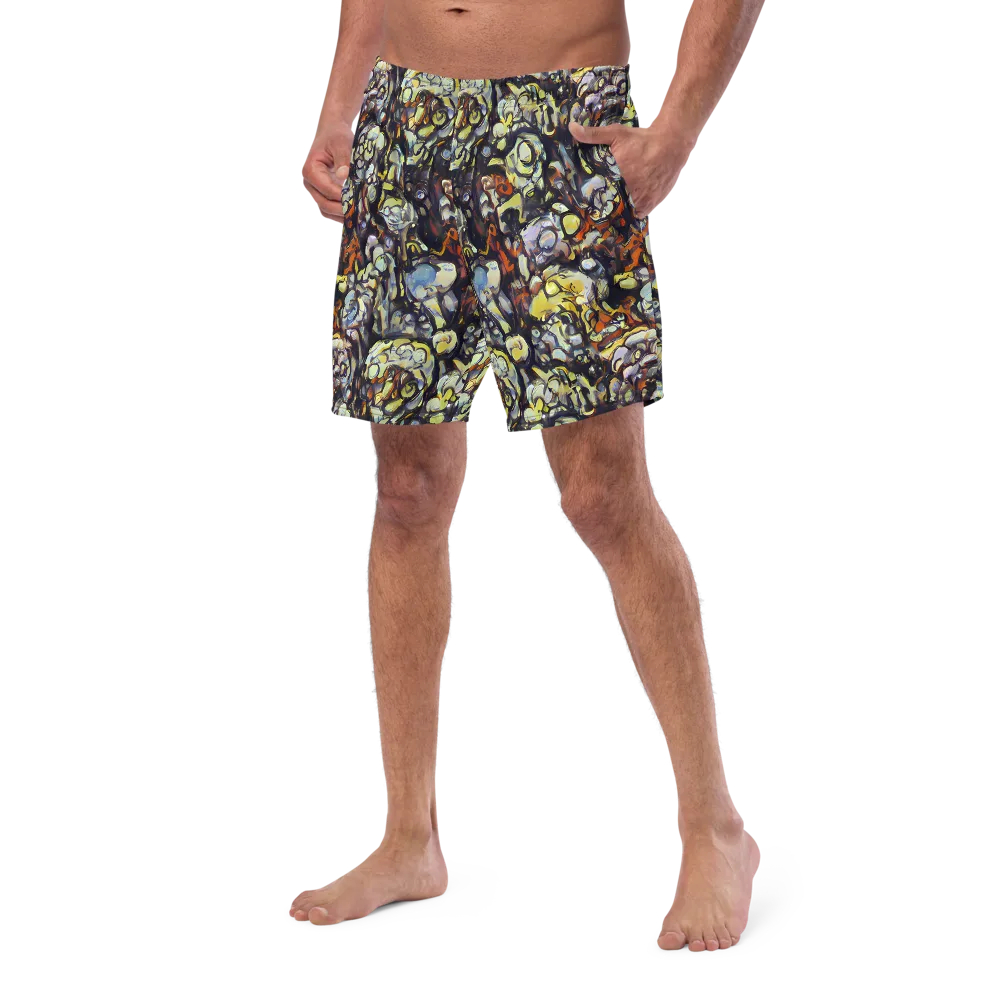 Nightfire Organics on Swim Trunks — Left Front