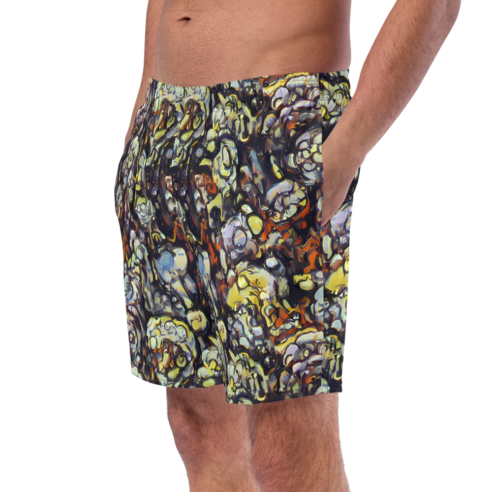 Nightfire Organics on Swim Trunks — Left Front