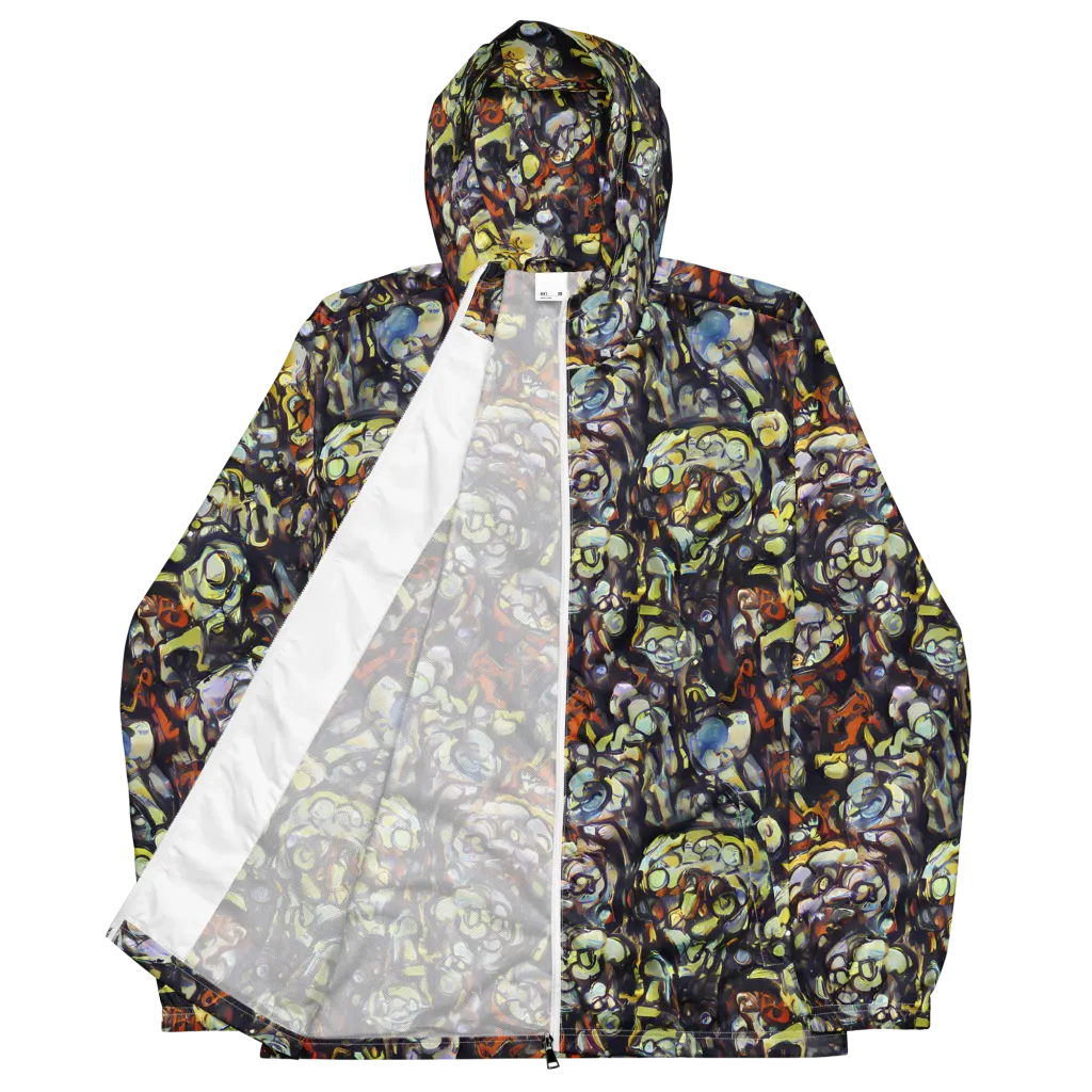 Nightfire Organics on Men's Windbreaker — Front