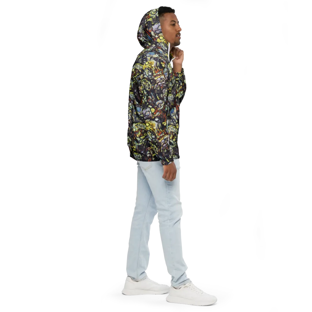 Nightfire Organics on Men's Windbreaker — Right