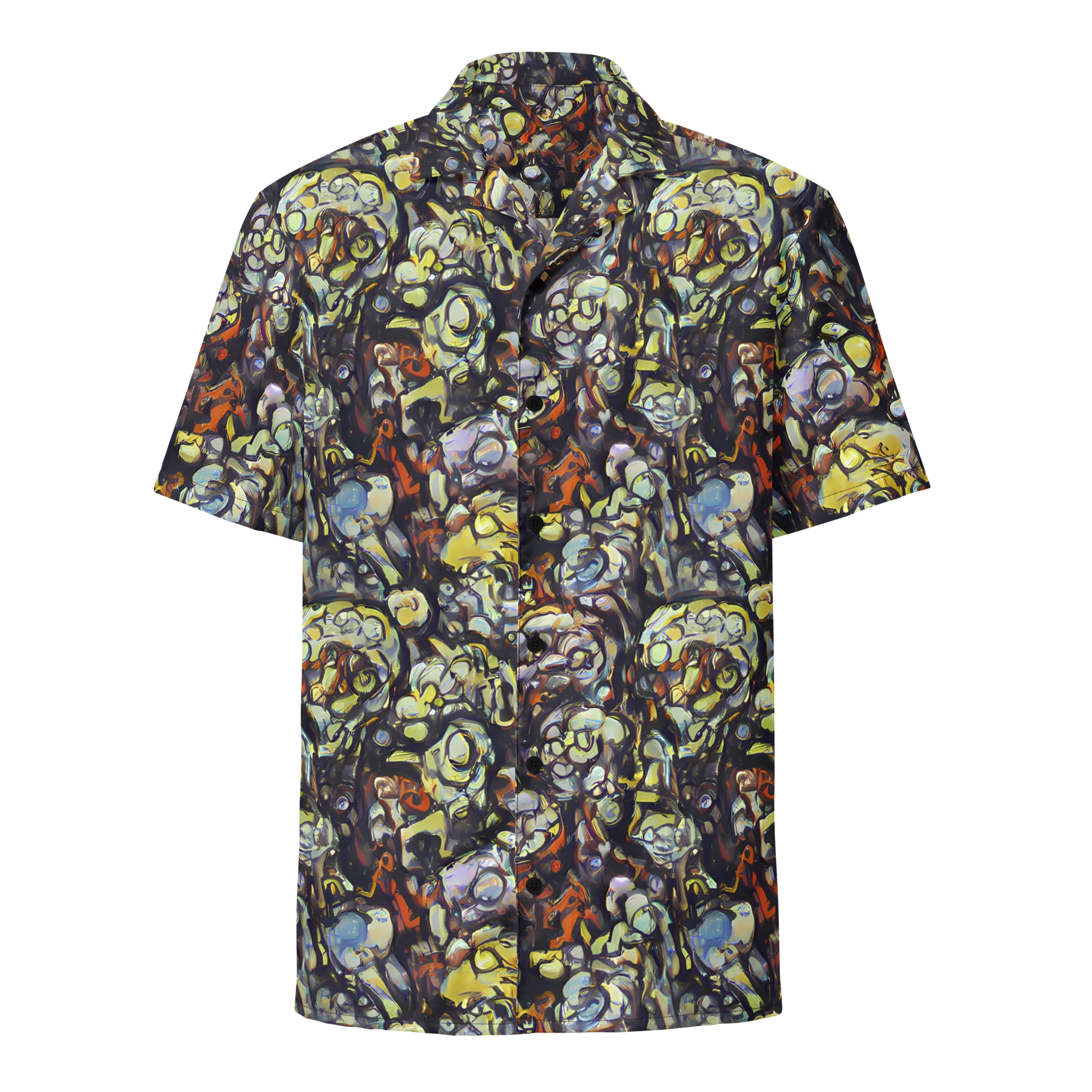 Nightfire Organics on Button Shirt — Front
