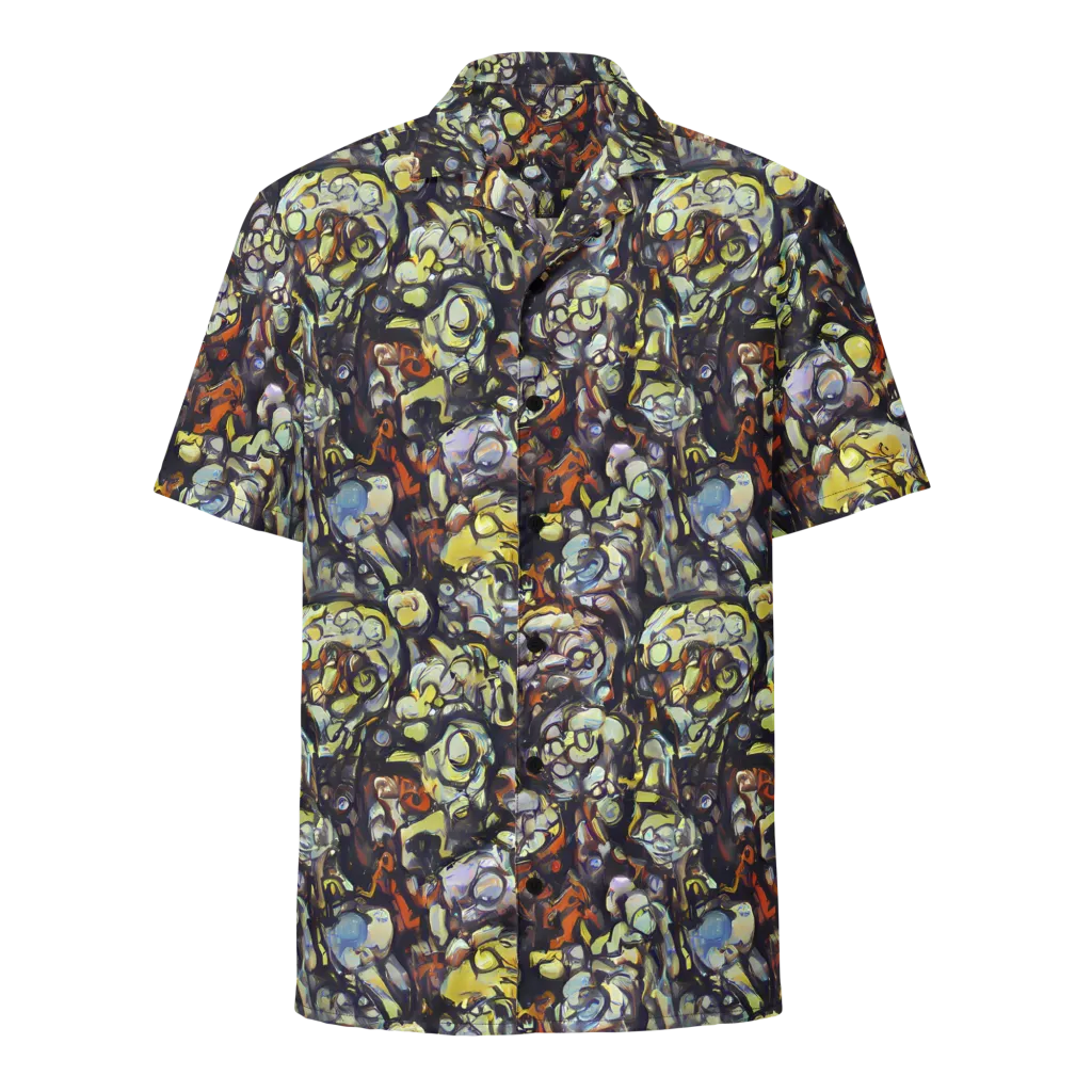Nightfire Organics on Button Shirt — Front