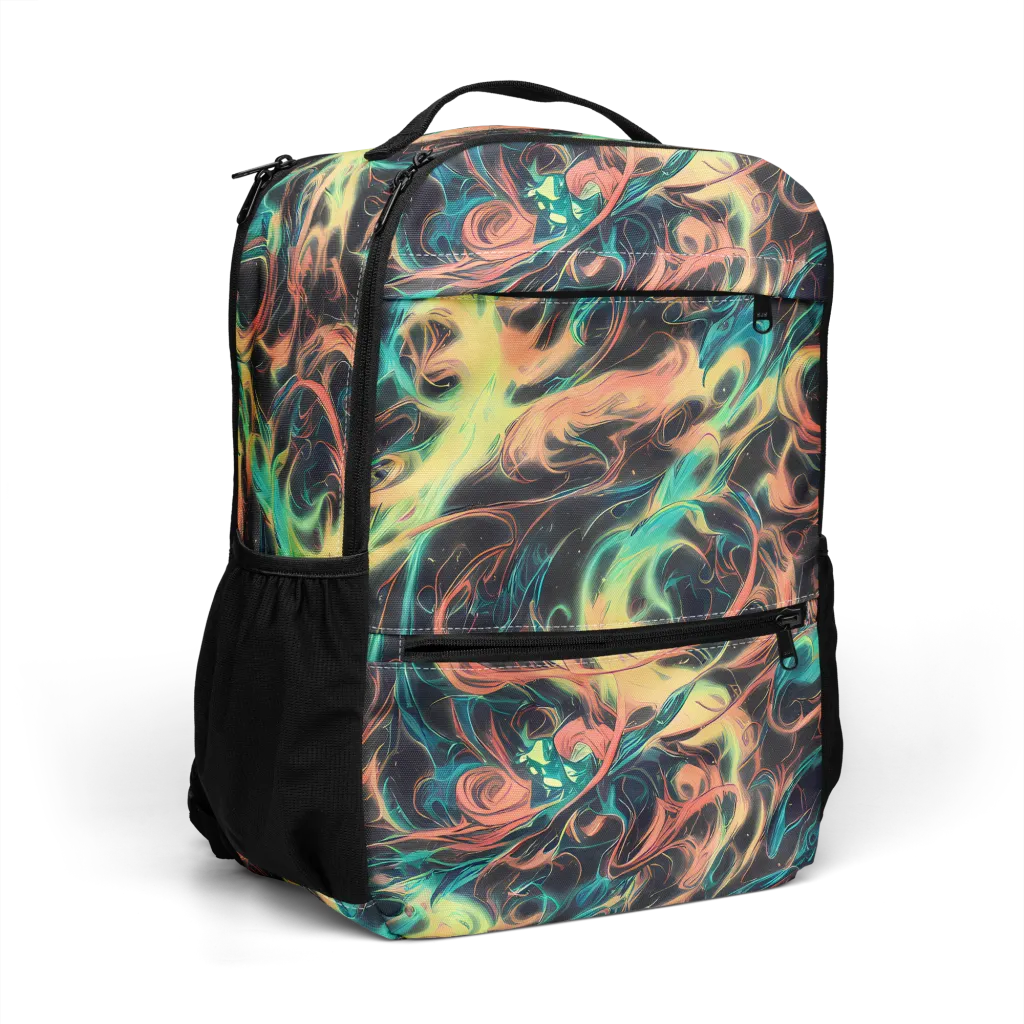 Afterglow Vortex on Utility Backpack — Right Front