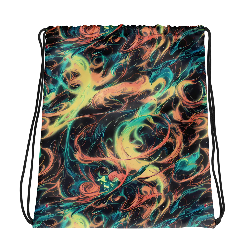 Afterglow Vortex on Drawstring Bag — Photo