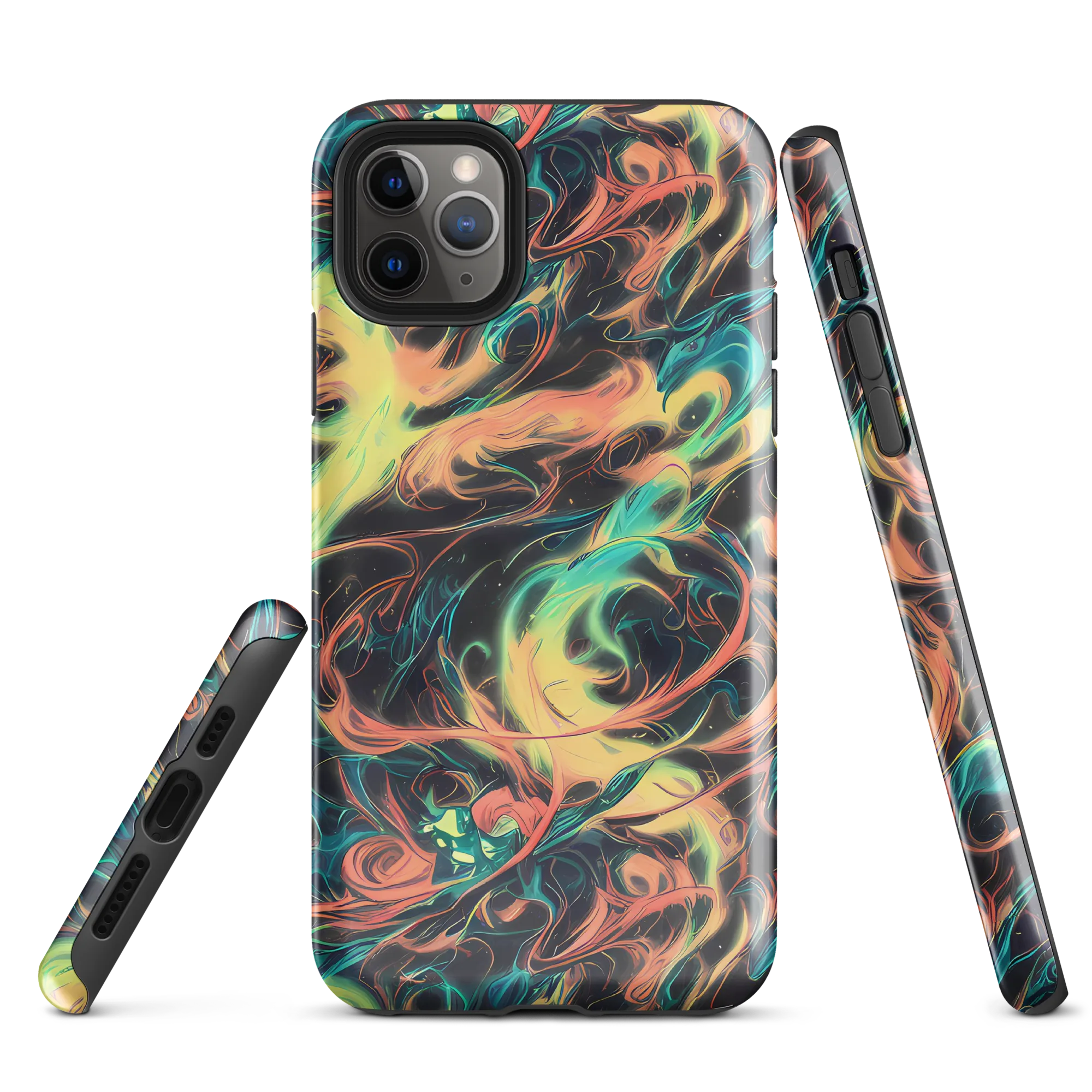 Afterglow Vortex on Tough Case for iPhone® — Front