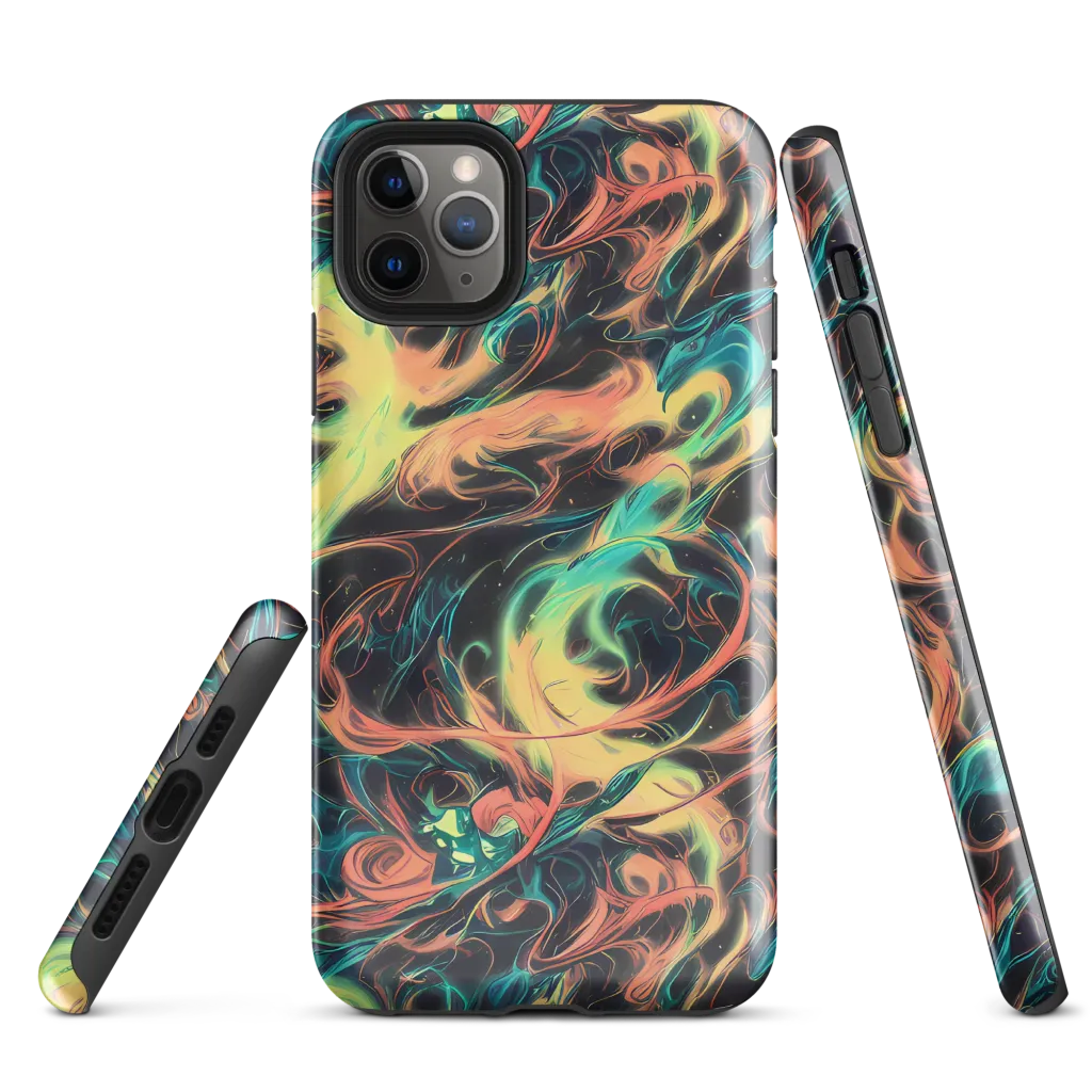 Afterglow Vortex on Tough Case for iPhone® — Front