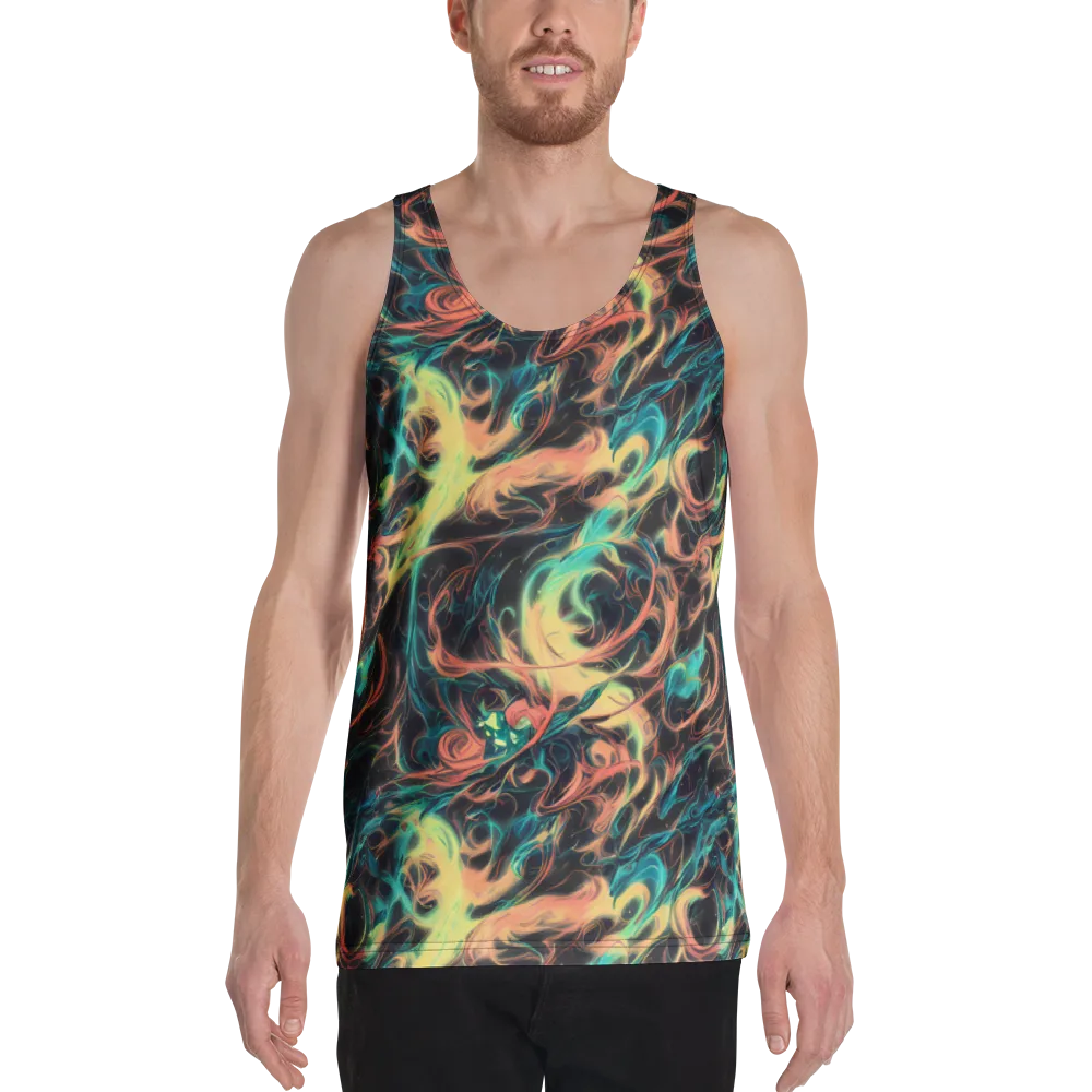 Afterglow Vortex on Men's Tank Top — Front