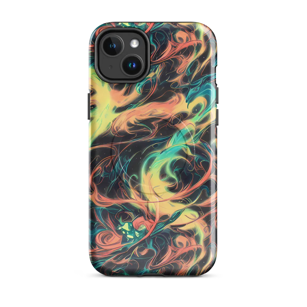 Afterglow Vortex on MagSafe Tough Case for iPhone® — Front