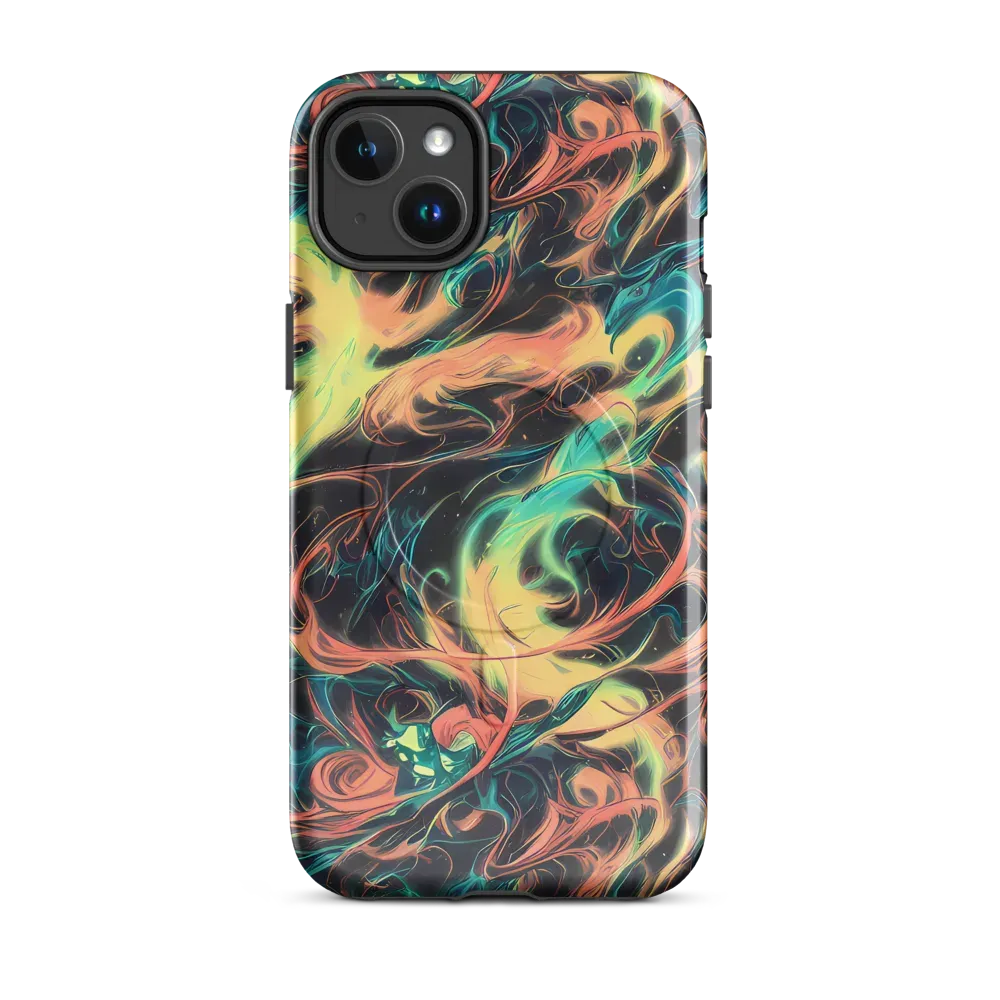 Afterglow Vortex on MagSafe Tough Case for iPhone® — Front