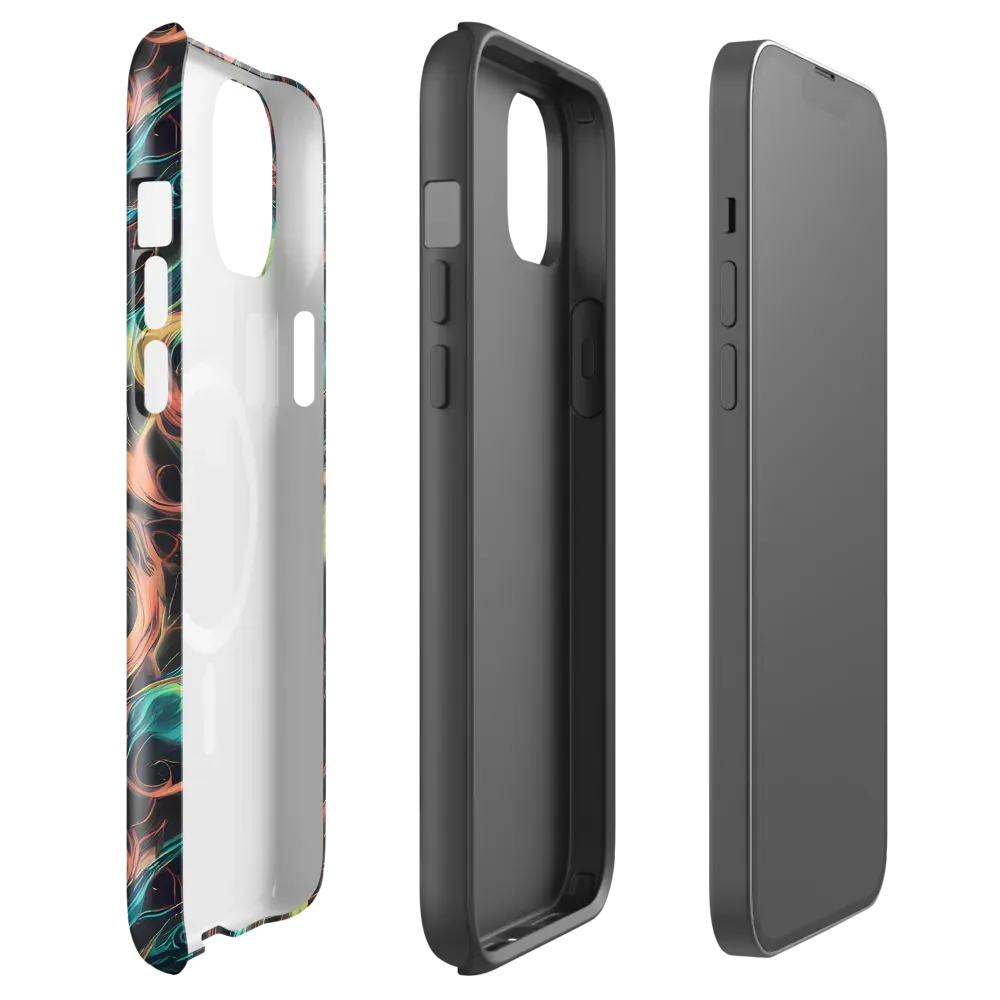 Afterglow Vortex on MagSafe Tough Case for iPhone® — Front