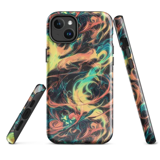 Afterglow Vortex on a MagSafe Tough Case for iPhone®