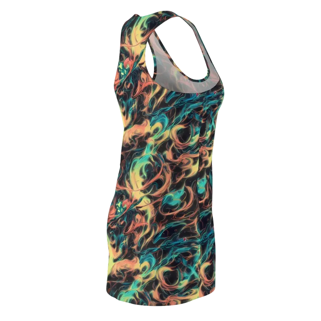Afterglow Vortex on Racerback Dress — Back Side