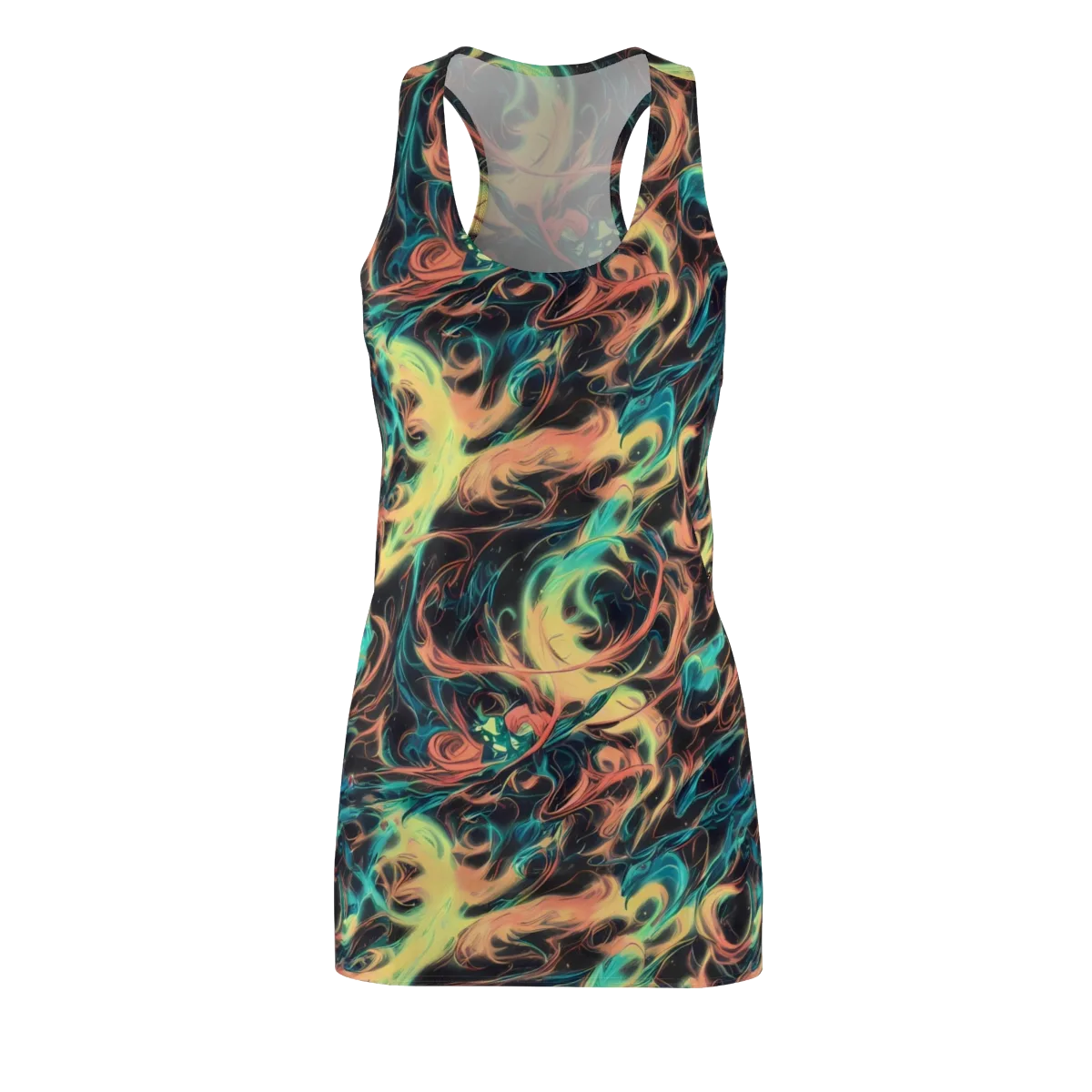 Afterglow Vortex on Racerback Dress — Front