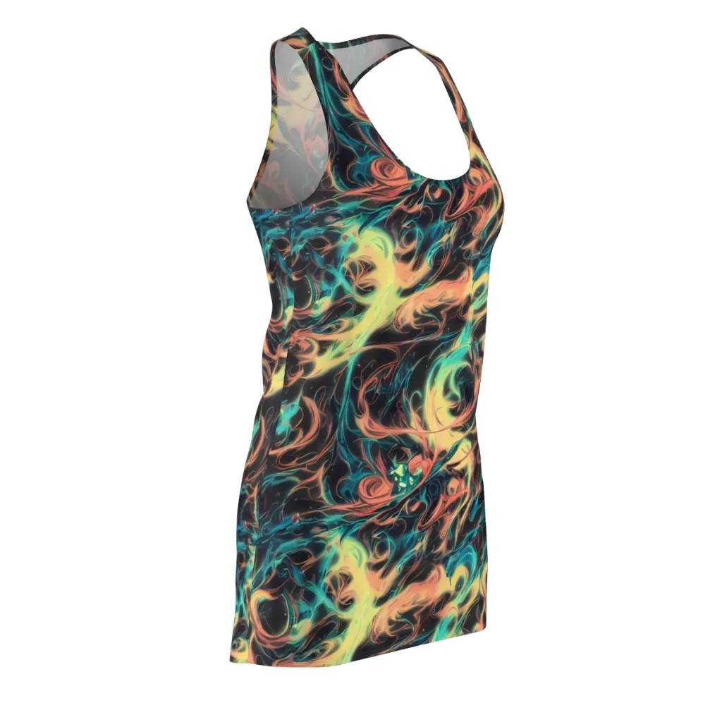 Afterglow Vortex on Racerback Dress — Front Side