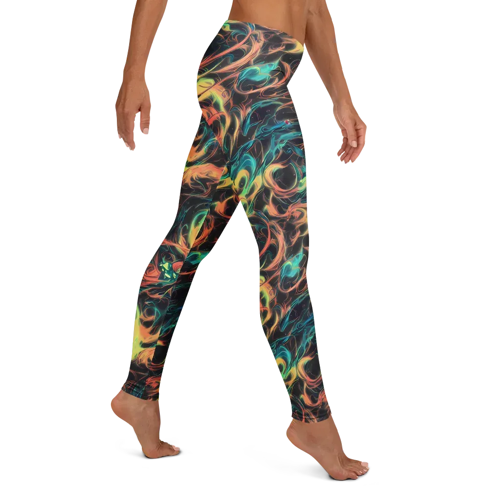 Afterglow Vortex on Leggings — Right