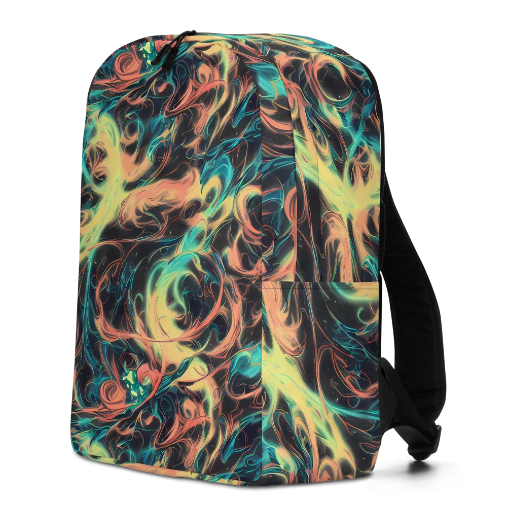 Afterglow Vortex on Minimalist Backpack — Left
