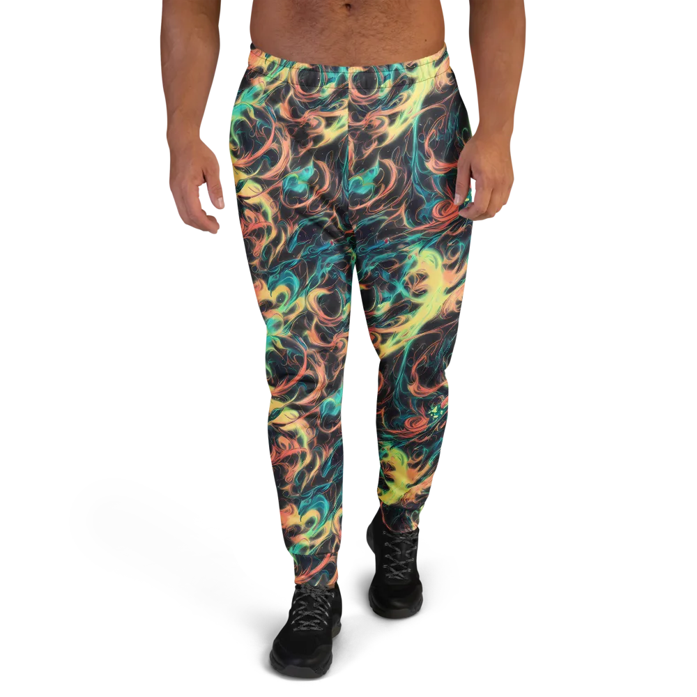 Afterglow Vortex on Men's Joggers — Front