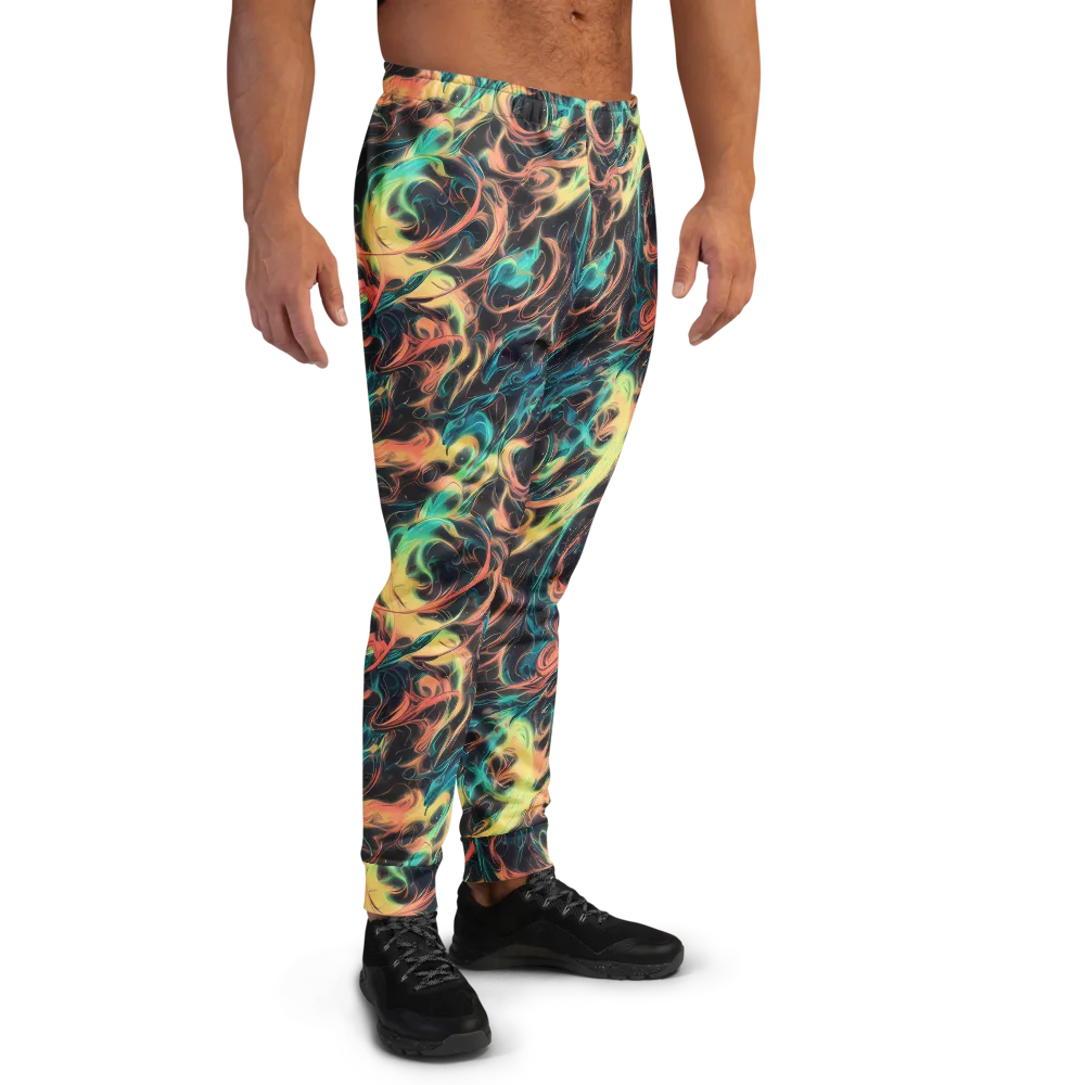 Afterglow Vortex on Men's Joggers — Right