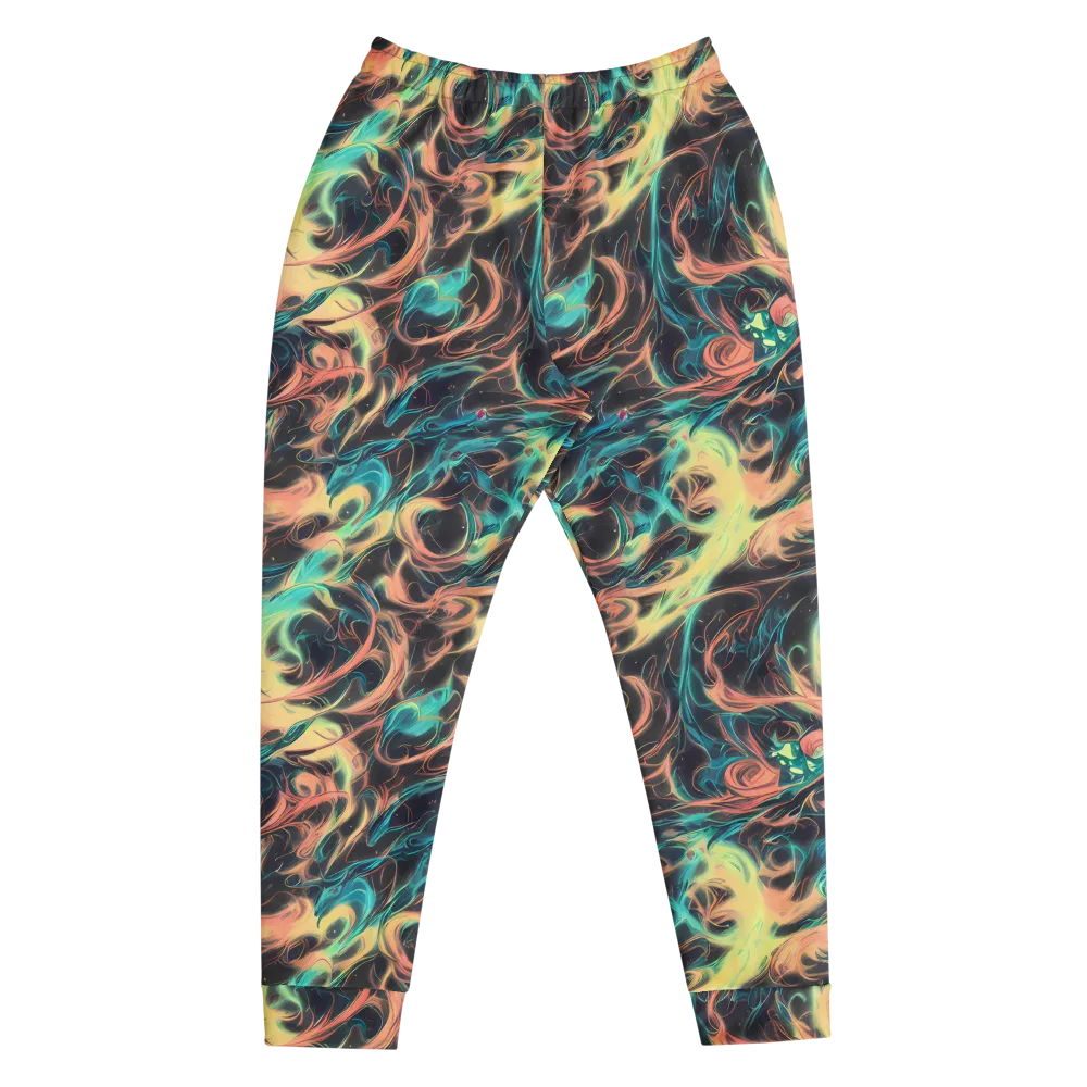 Afterglow Vortex on Men's Joggers — Front