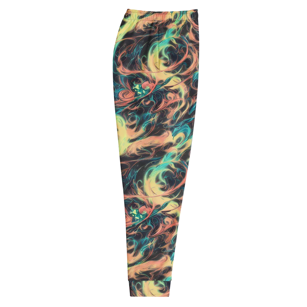 Afterglow Vortex on Men's Joggers — Right