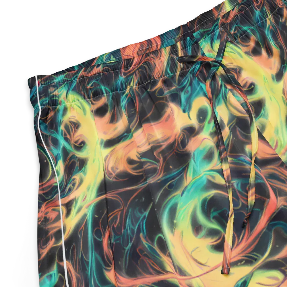 Afterglow Vortex on Women's Pajama Shorts — Product details