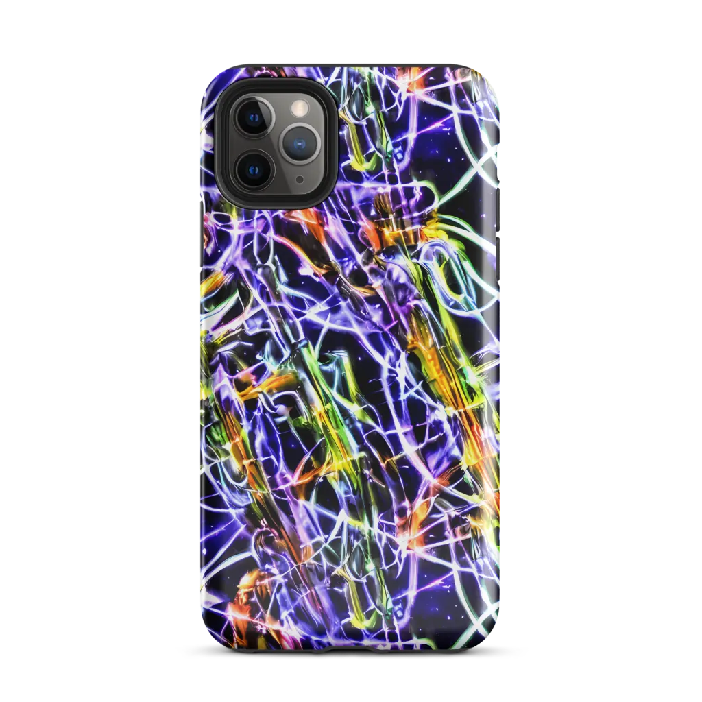 Luminous Shatter on Tough Case for iPhone® — Front