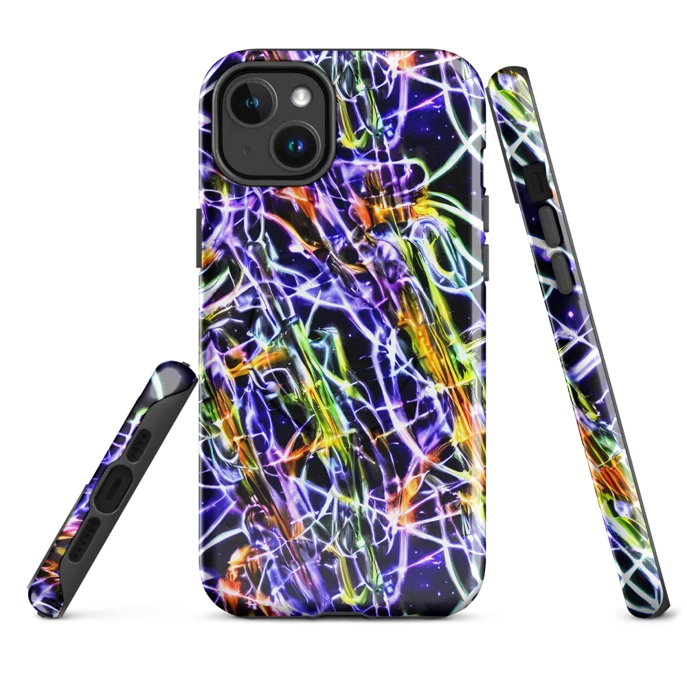 Luminous Shatter on MagSafe Tough Case for iPhone® — Front