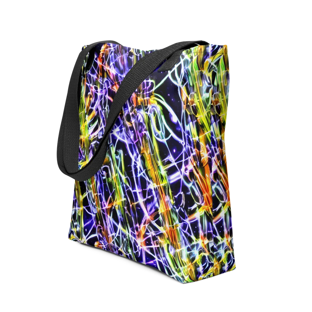 Luminous Shatter on Tote Bag — Front