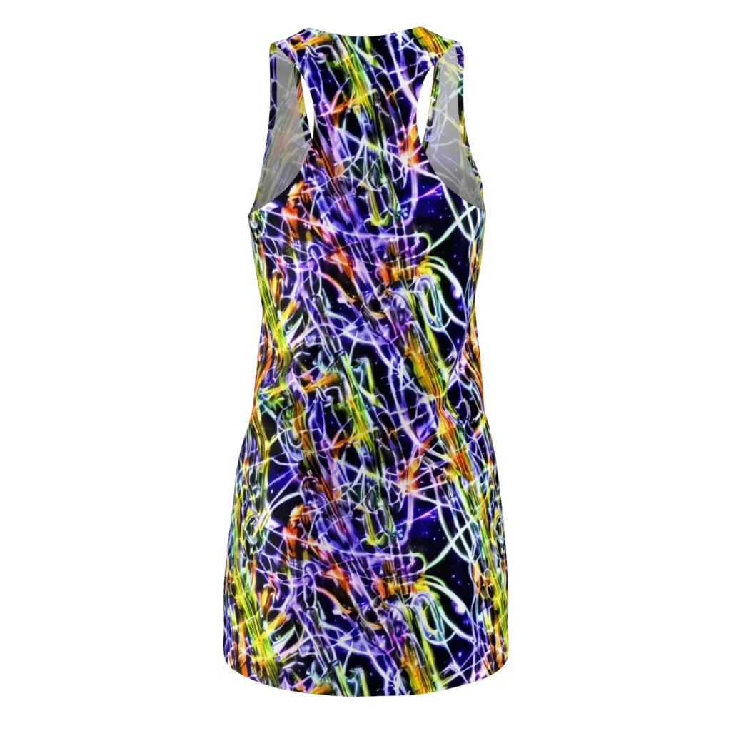 Luminous Shatter on Racerback Dress — Back