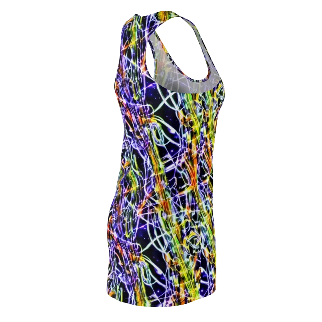 Luminous Shatter on Racerback Dress — Back Side