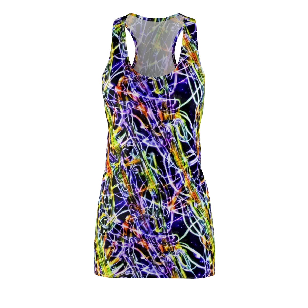Luminous Shatter on Racerback Dress — Front