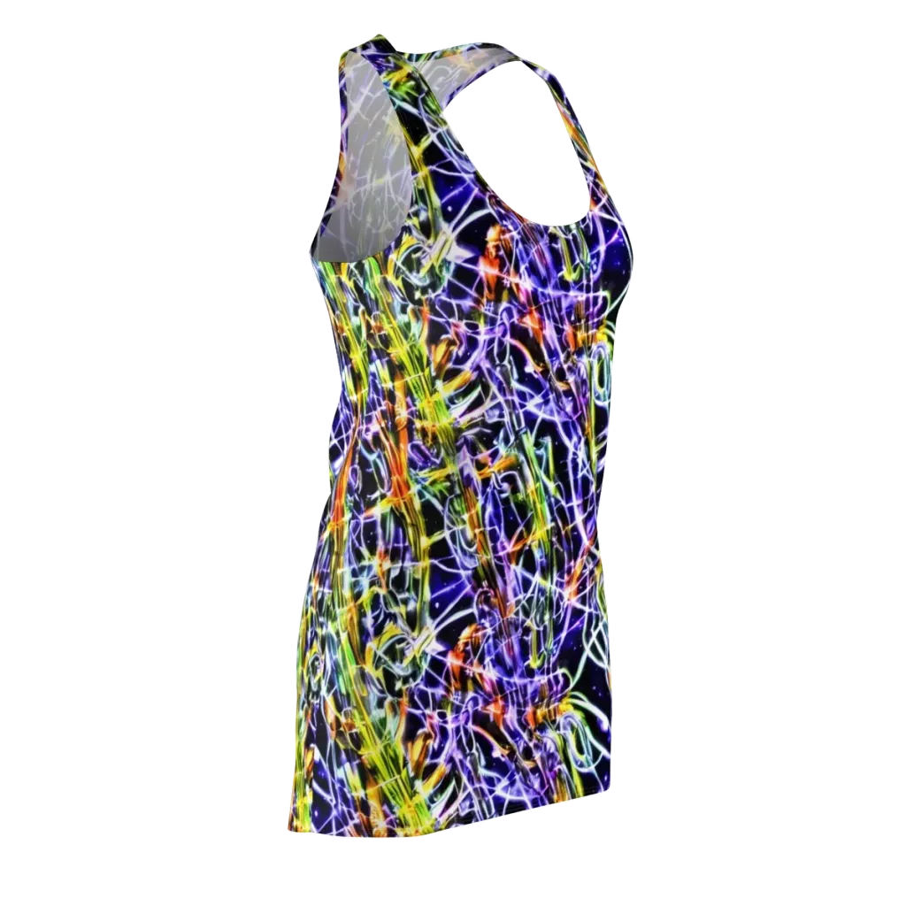 Luminous Shatter on Racerback Dress — Front Side