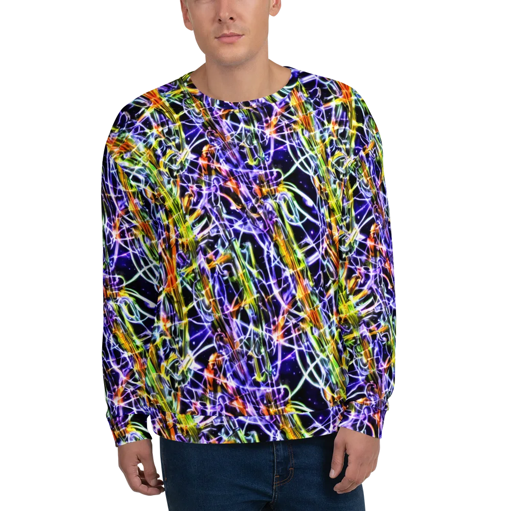 Luminous Shatter on Sweatshirt — Front