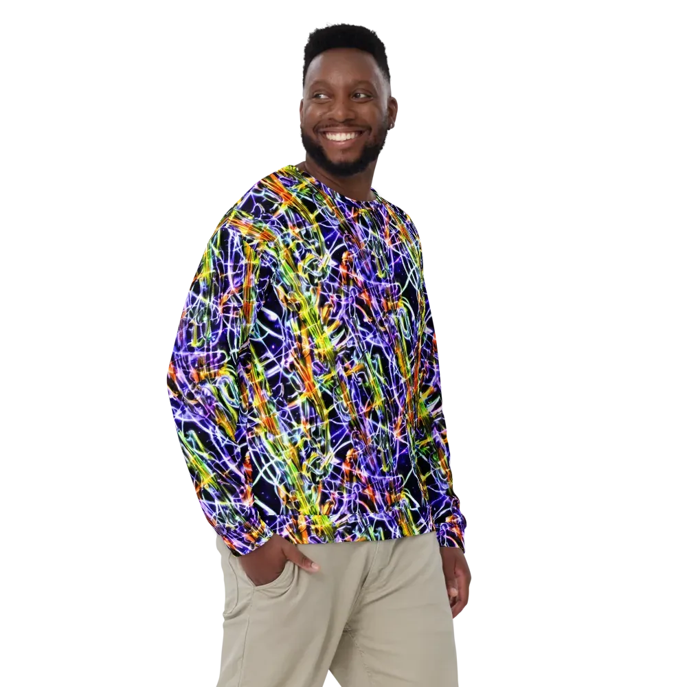 Luminous Shatter on Sweatshirt — Front