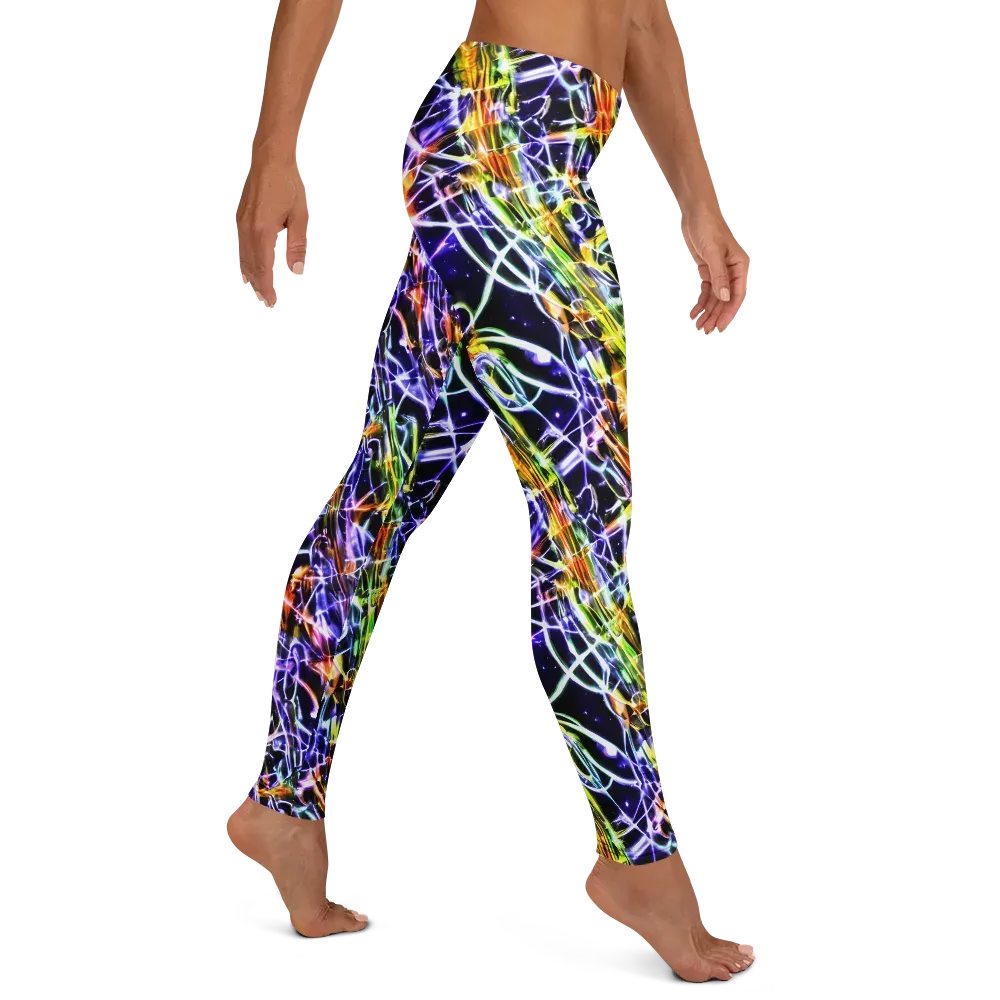 Luminous Shatter on Leggings — Right