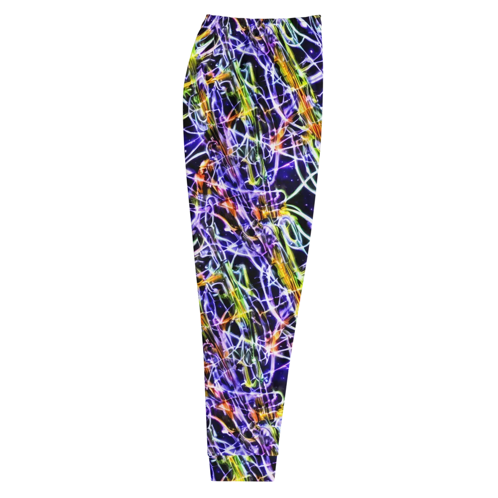 Luminous Shatter on Men's Joggers — Right
