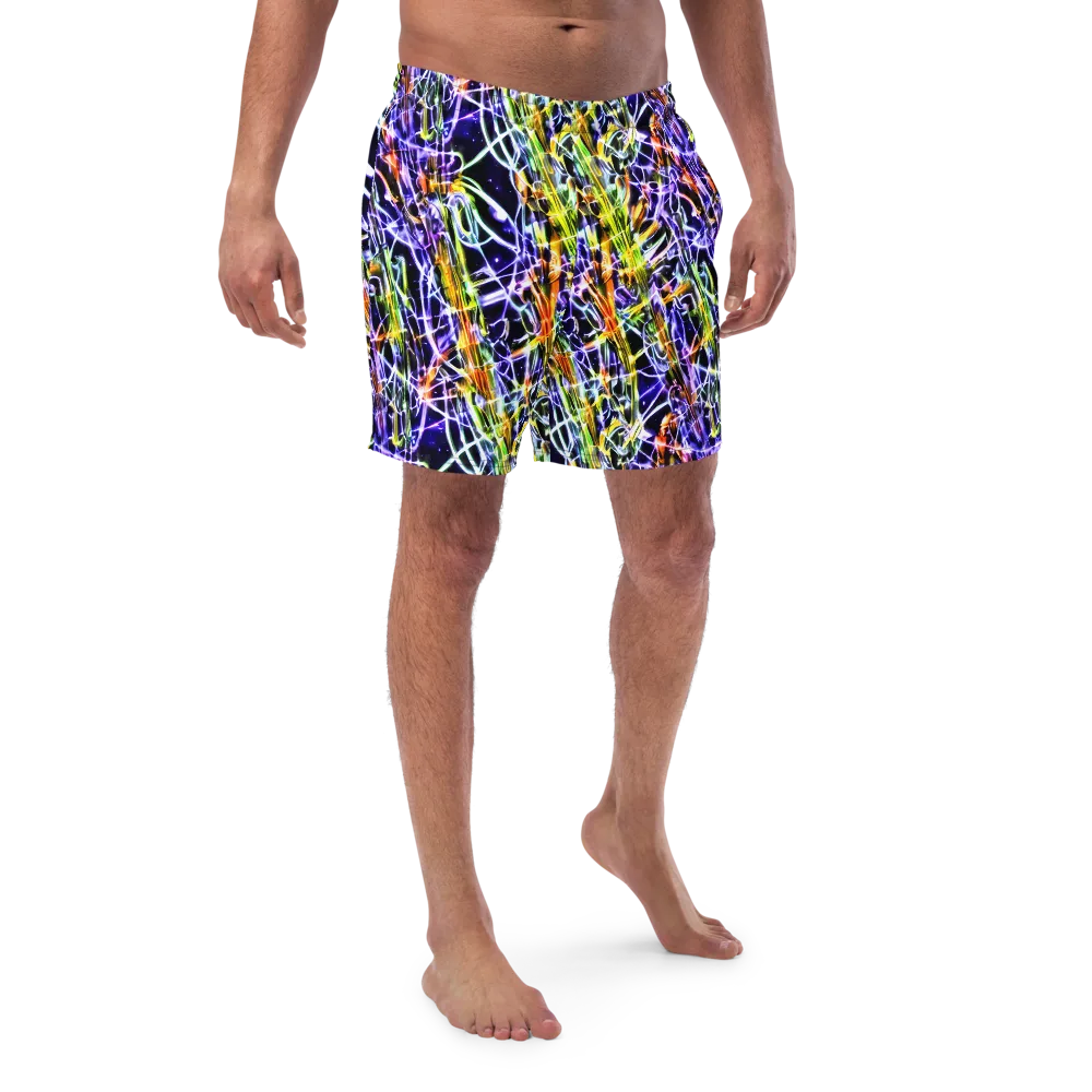 Luminous Shatter on Swim Trunks — Front